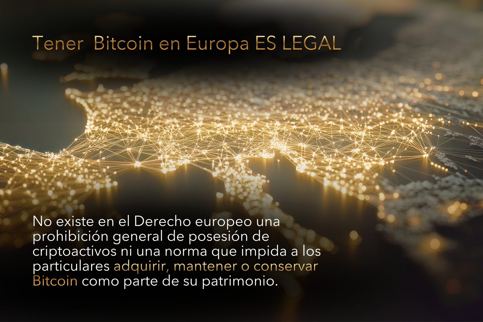 Tener BTC en Europa es legal scaled